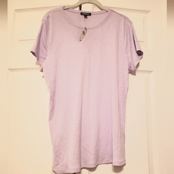 Express Tops - Express lavender tee